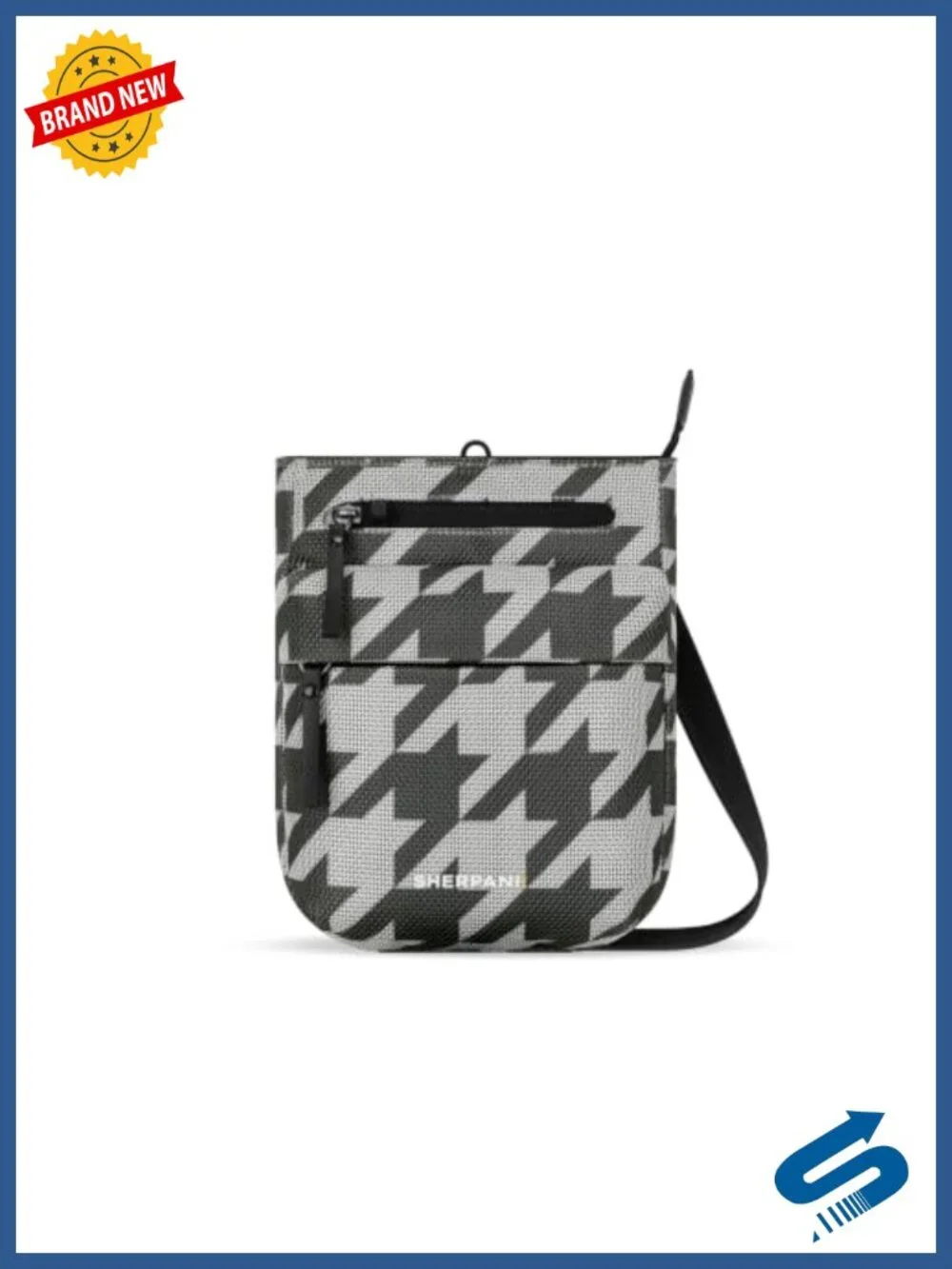 Anti-Theft Crossbody Bag, RFID Blocking Sling Purse, Lightweight Nylon Travel